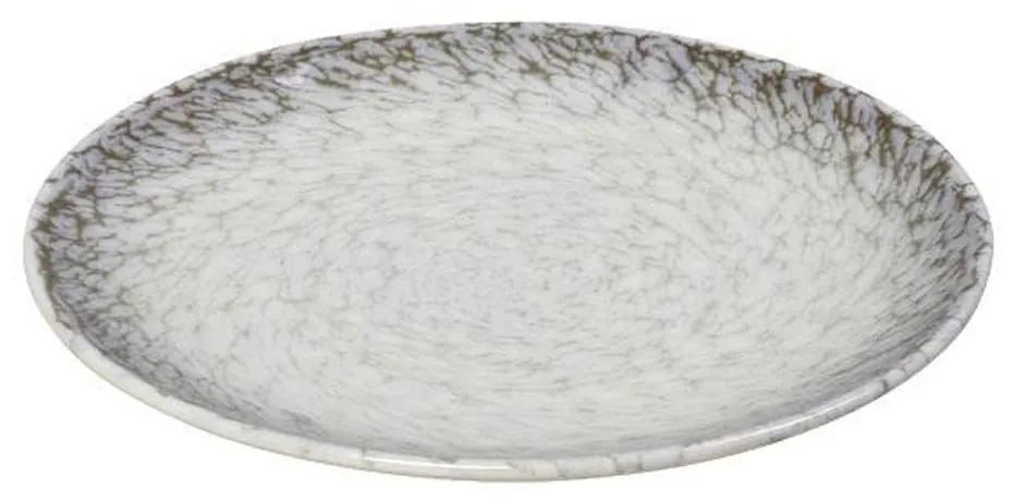 Πιάτο Ρηχό Canvas KNA103K6 Φ24x2,5cm Grey Espiel Πορσελάνη