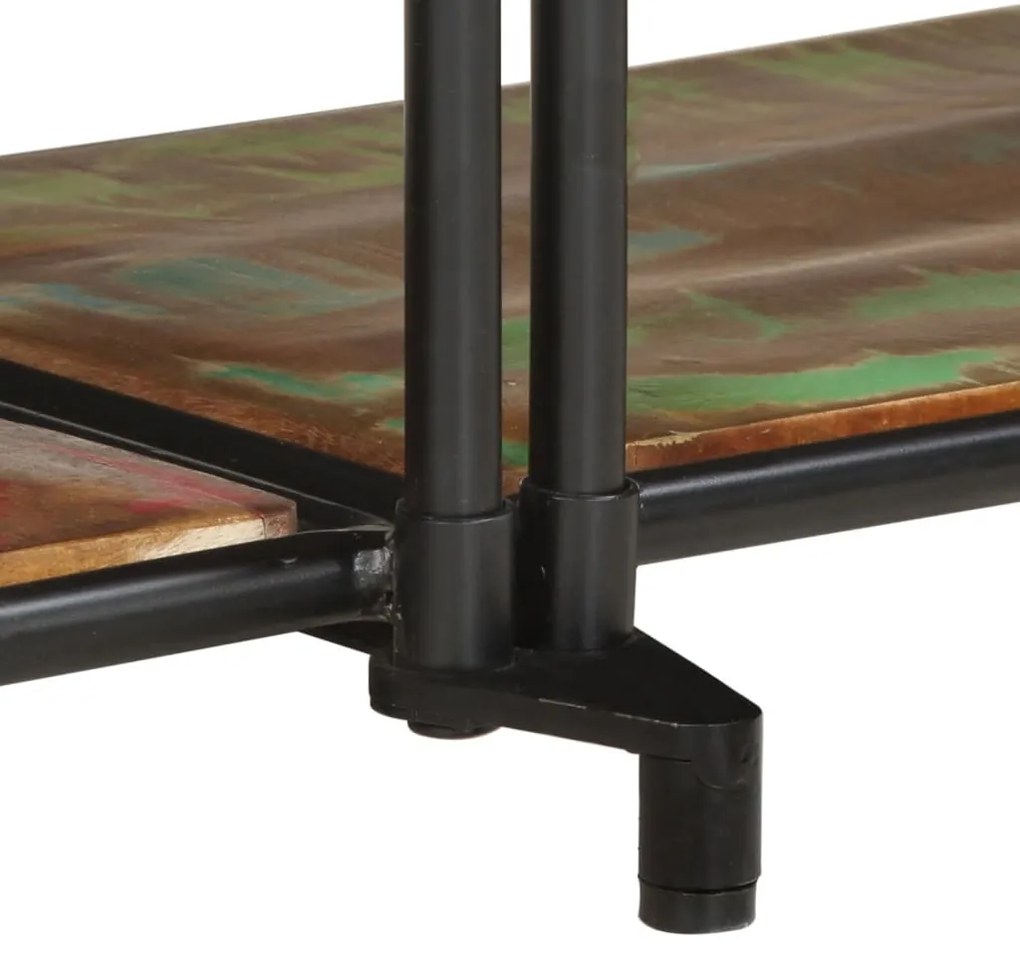 ντουλάπι τηλεόρασης 160x42x40 cm από μασίφ ξύλο αναγεννημένο - Καφέ