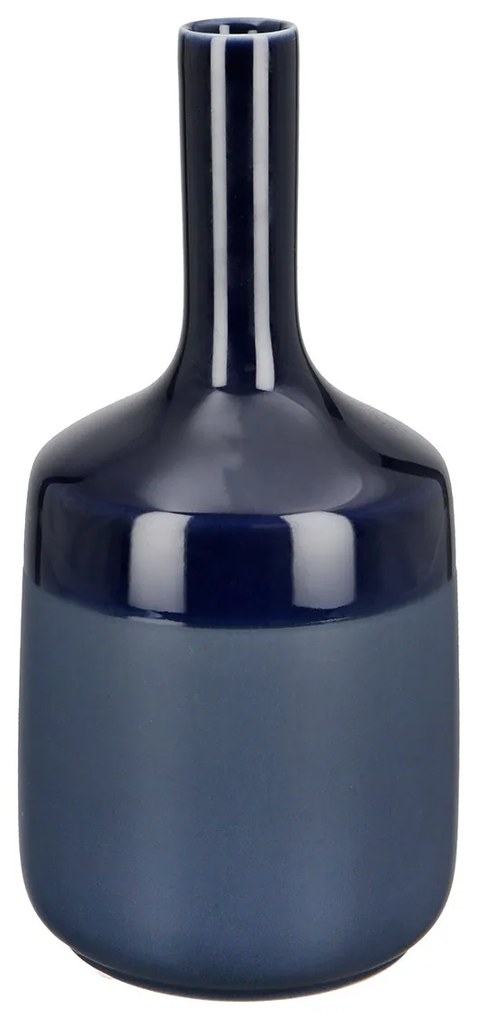 Βάζο Bottle "Sky" Κεραμικό Μπλε PU 4 H. 20 cm D. 10 cm