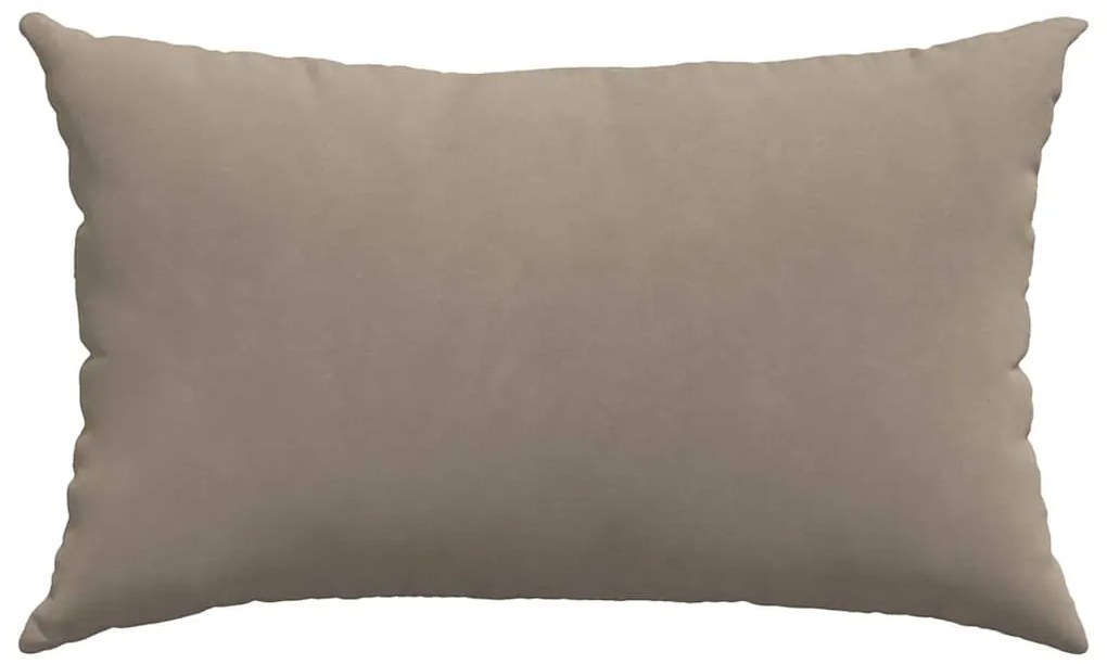 vidaXL Μαξιλάρι Καναπέ 2 pcs Taupe 50 x 30 cm ύφασμα