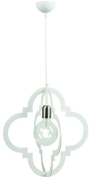 Κρεμαστό Φωτιστικό Οροφής Ε27 130x45 Arkolight-773-61/1-Λευκό 773-61/1