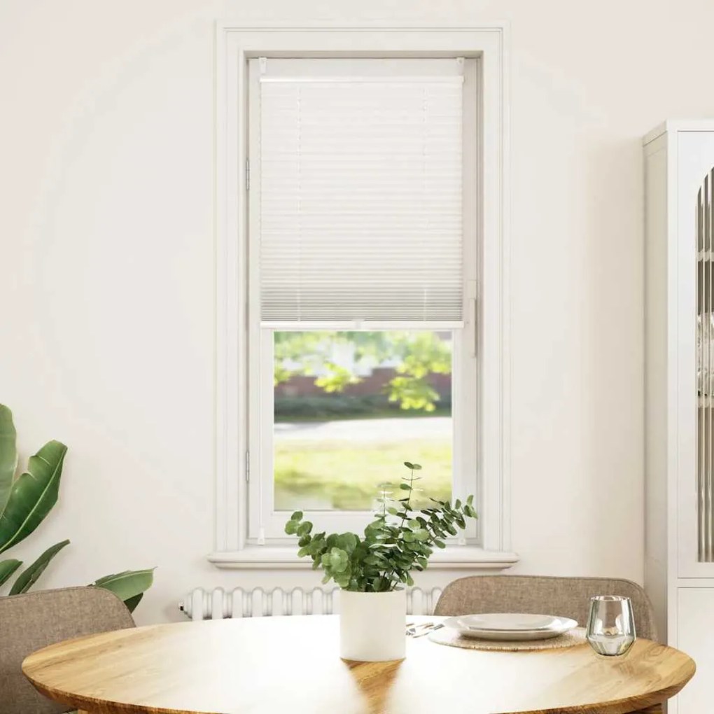 vidaXL Σύστημα Σκίασης Πλισέ Λευκό 40 x 125 εκ.