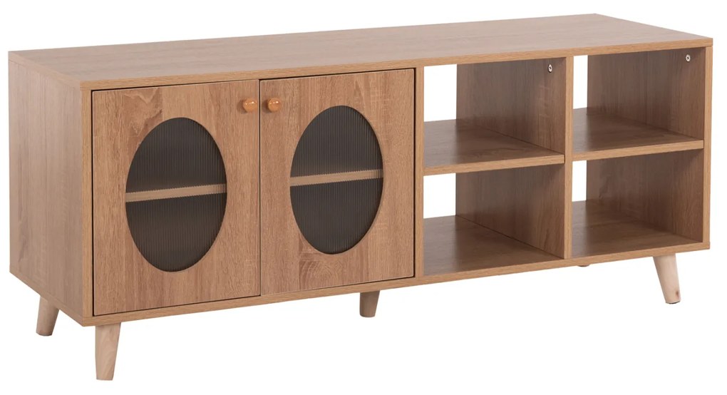 ΕΠΙΠΛΟ ΤΗΛΕΟΡΑΣΗΣ RILLION HM9879 ΜΕΛΑΜΙΝΗ ΣΕ SONAMA 120x40x50Yεκ