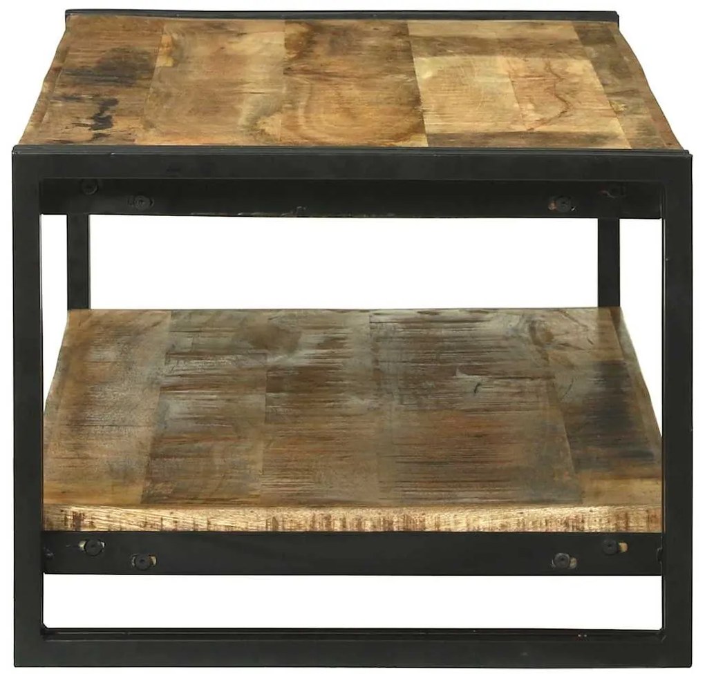 vidaXL Τραπεζάκι σαλονιού Καφέ 120 x 50 x 38 εκ Στερεό ξύλο μάνγκο