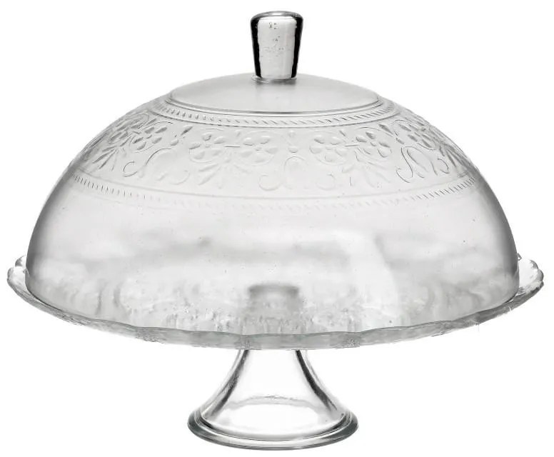 Click Τουρτιέρα Με Πόδι Γυάλινη Φ30x26cm Διάφανη 6-60-185-0002