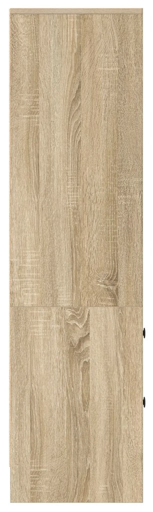 vidaXL Highboard Sonoma Δρυς 45.5 x 34 x 127 εκ Επεξεργασμένο ξύλο