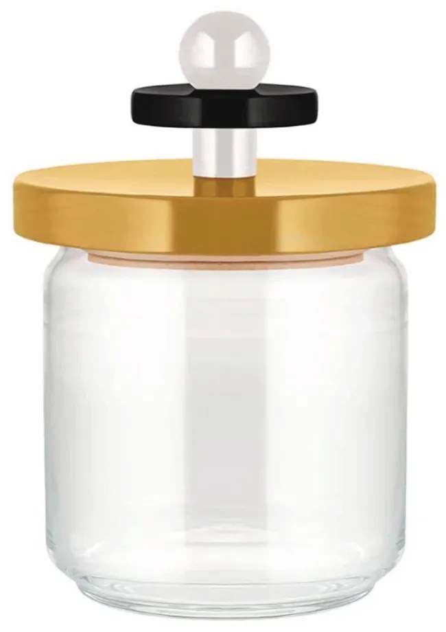 Βάζο Αποθήκευσης ES16/75 1 750ml 12x17cm Yellow-Multi Alessi Wood, Glass