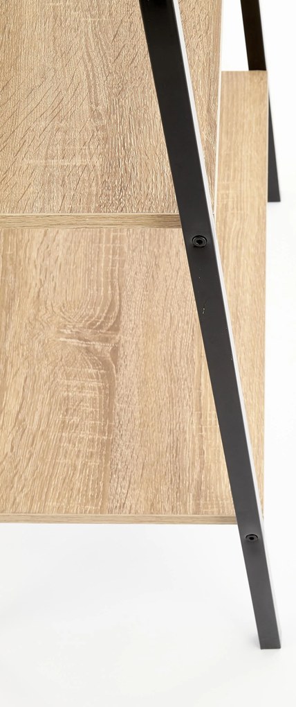 NARVIK REG2 shelving DIOMMI V-CH-NARVIK-REG2-CZARNY/SONOMA