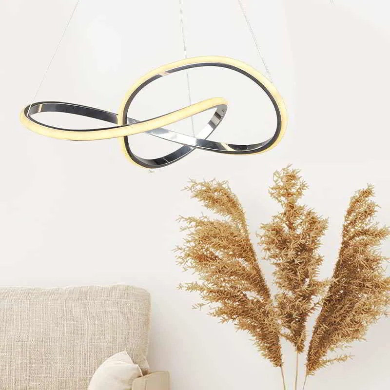 Φωτιστικό οροφής Led Luciano Megapap μεταλλικό χρώμα ασημί 47x40x60εκ.