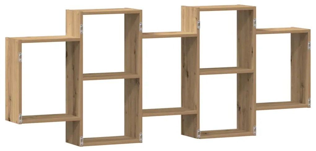 vidaXL Ράφι Τοίχου Αρτισιανή Δρυς 159x18x65 εκ. από Επεξεργασμένο Ξύλο