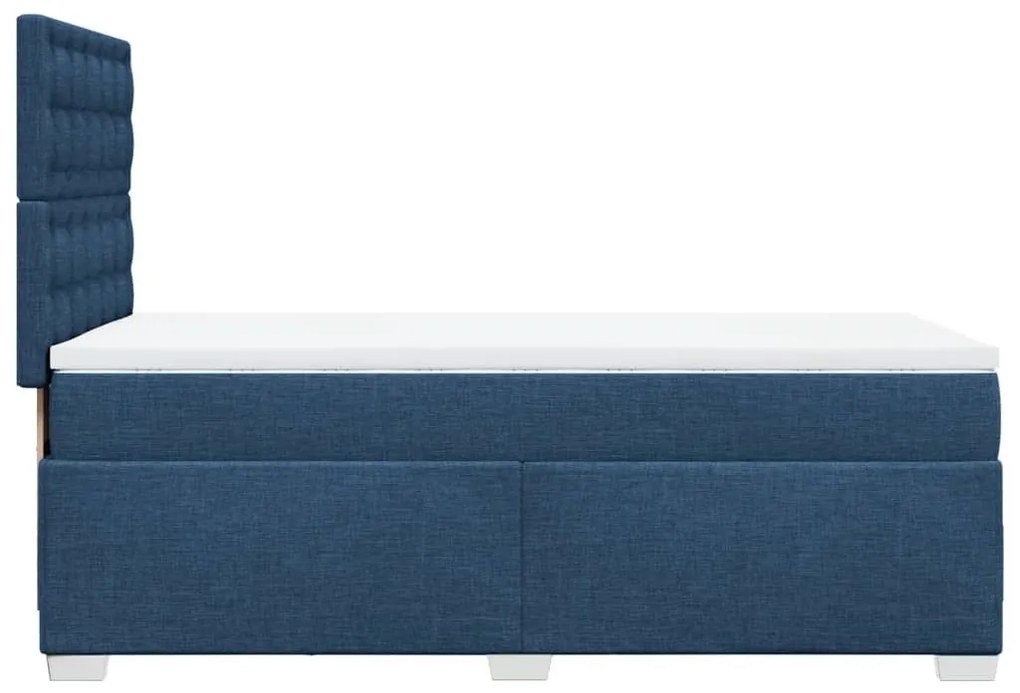 ΚΡΕΒΑΤΙ BOXSPRING ΜΕ ΣΤΡΩΜΑ ΜΠΛΕ 90X200 ΕΚ.ΥΦΑΣΜΑΤΙΝΟ 3290391