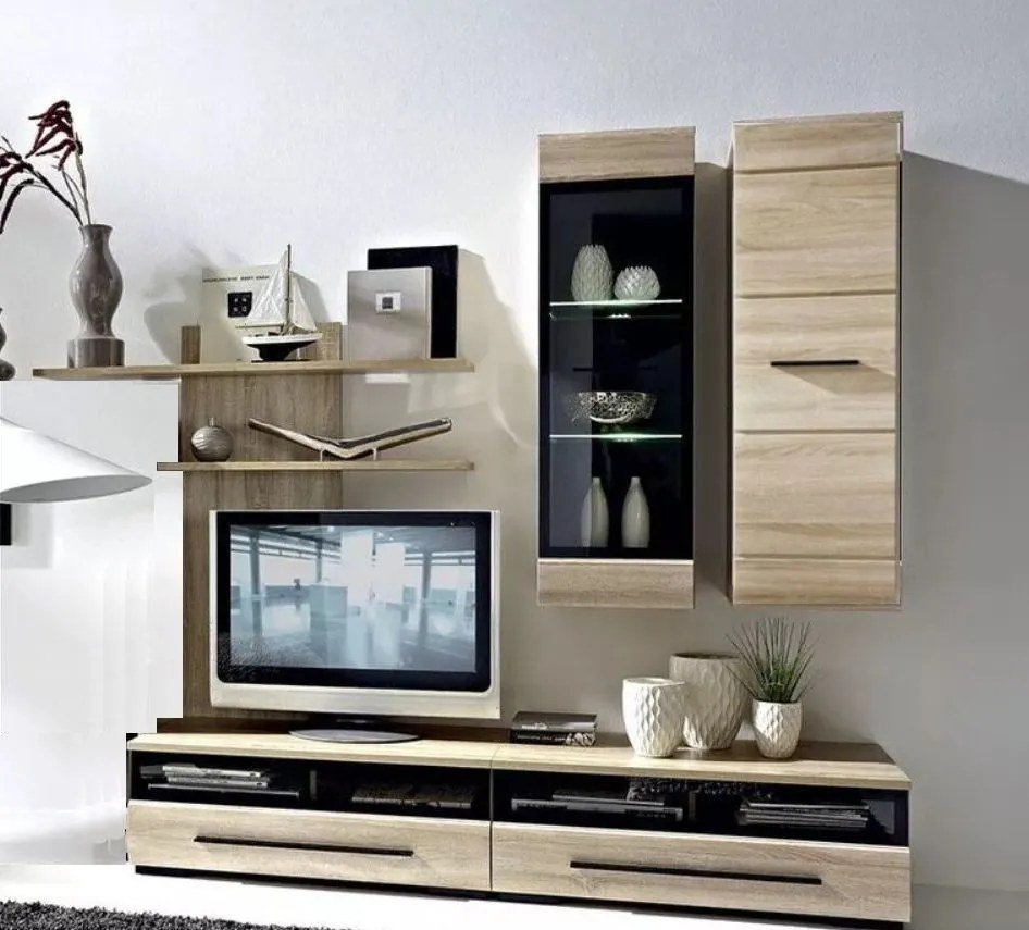 Σύνθεση HIT 230x200x38cm φυσικό δρύς