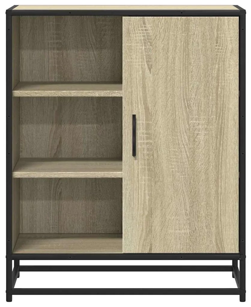 vidaXL Sideboard Sonoma Oak 62x35x76 cm Κατασκευασμένο ξύλο