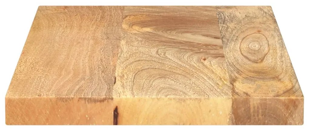 vidaXL Επιφάνεια Τραπεζιού Ορθογώνια 50x40x2,5 εκ. Μασίφ Ξύλο Μάνγκο