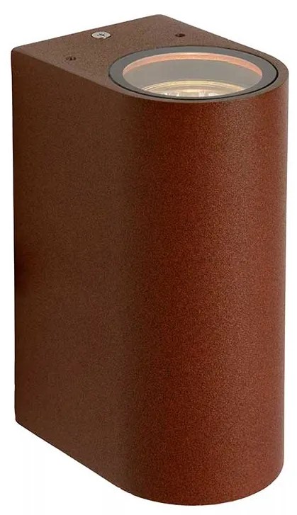 Φωτιστικό Επίτοιχο Lucide 27863-02-97 BOOGY Σκουριά Χαλκού (Rusty)