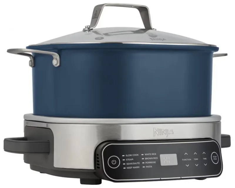 Ninja MC1101EU, 1400W, 6 λίτρα, 8 προγράμματα, Χρονοδιακόπτης, Ψυχρές λαβές και βάση, Μπλε του μεσονυκτίου