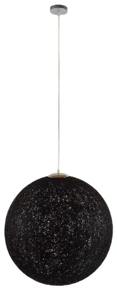 Φωτιστικό Οροφής Oceana 01364 1xΕ27 Φ60x60cm Black GloboStar