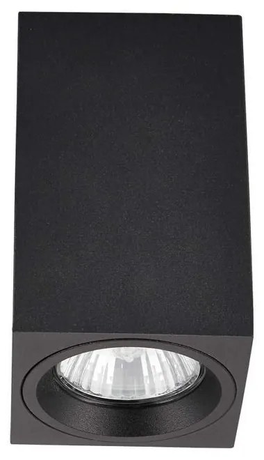 Φωτιστικό Οροφής - Σποτ Black 70x70x115mm VK/03057/B VKLed Αλουμίνιο