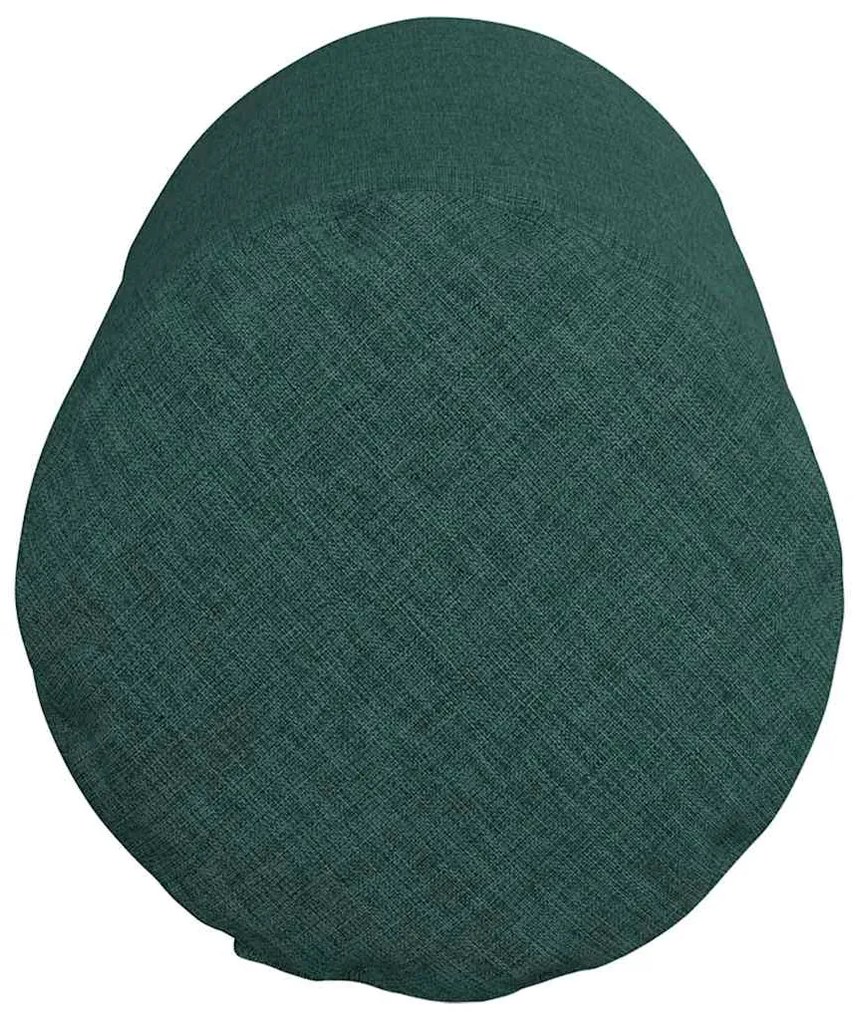 vidaXL Μαξιλάρια Στήριγμα 2 pcs Σκούρο Πράσινο Ø 15 x 40 εκ ύφασμα