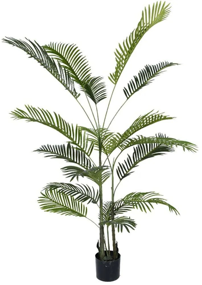Τεχνητό Φυτό Σε Κασπώ Areca ΙΙΙ 316-000013 180cm Green Inart Πολυπροπυλένιο