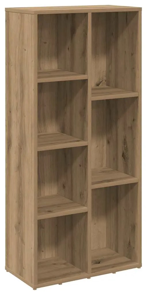 vidaXL Ντουλάπι βιβλίων Βελανιδιά τεχνίτη 50x25x104 cm