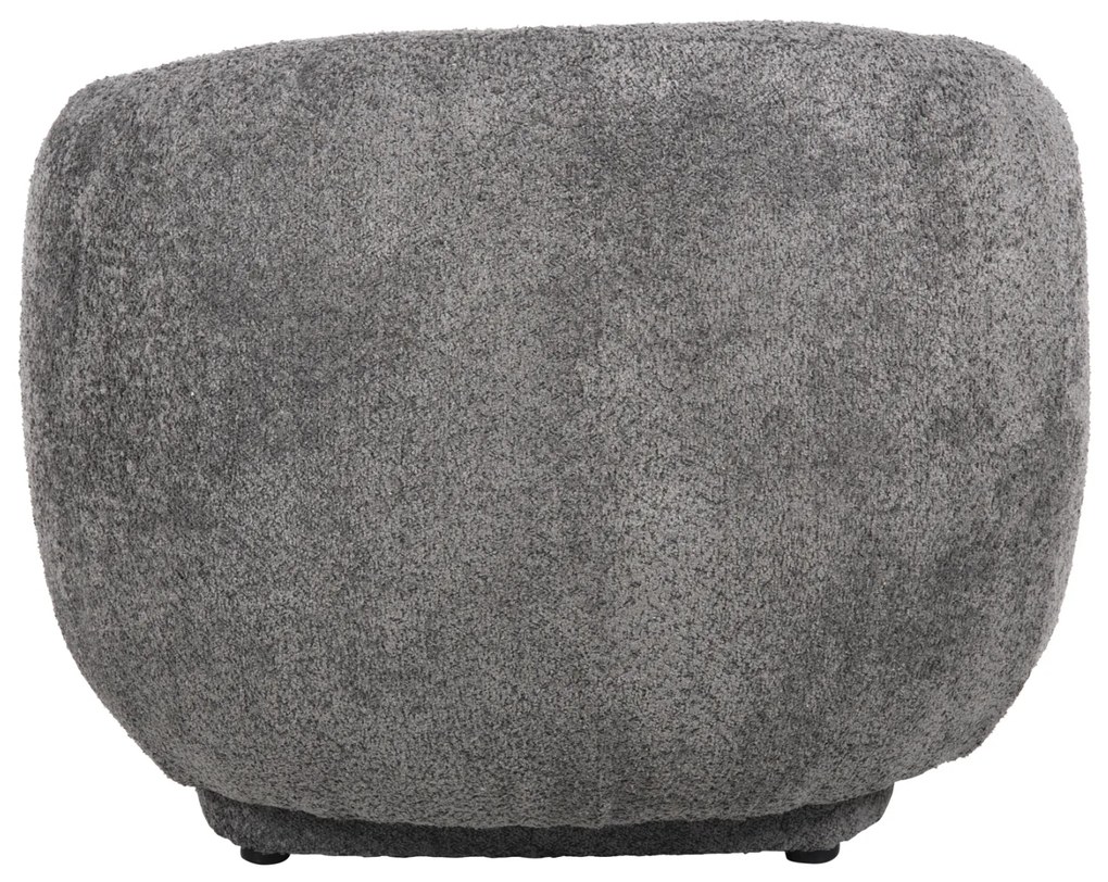 ΠΟΛΥΘΡΟΝΑ KARPEN HM9600.01 ΓΚΡΙ ΜΠΟΥΚΛΕ ΥΦΑΣΜΑ  93x87x78Υ εκ.