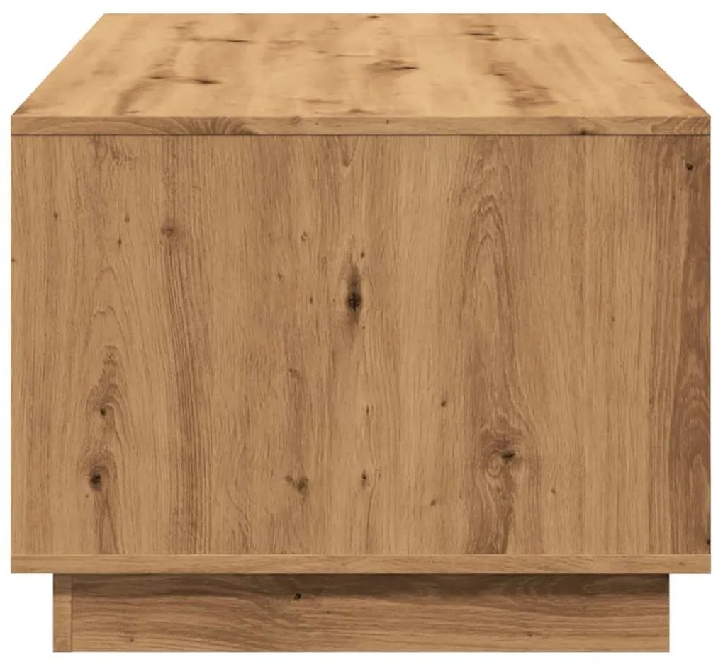 Τραπεζάκι σαλονιού Artisan Oak 102x55x43 cm Κατασκευασμένο ξύλο 856801