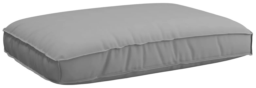 vidaXL Μαξιλάρι Παλέτας για Καθίσμα Γκρι 120x80x12 εκ. Πολυεστέρα