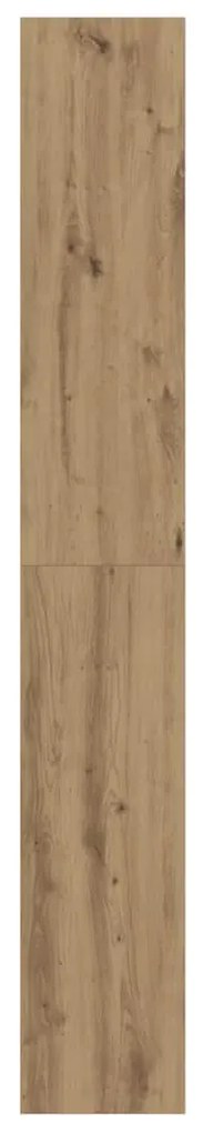 vidaXL Ντουλάπι βιβλίων/διαχωριστικό δωματίου Artisan Oak 40x30x198 cm