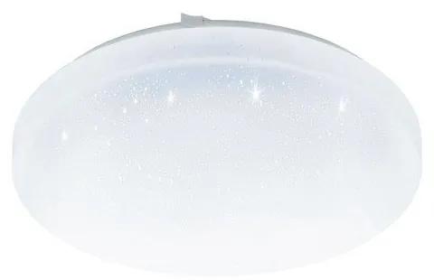 Φωτιστικό Οροφής Πλαφονιέρα Led Με Τηλεχειριστήριο Frania-A 98294 White Eglo Μέταλλο,Πλαστικό