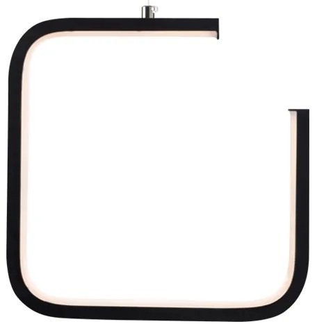 Φωτιστικό Κρεμαστο Aca V27LEDP22BK EUCLID1 Μαύρο Ματ (Black Mat) 3000K