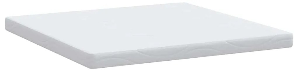 vidaXL Στρώμα Λευκό 200 x 200 cm Τζελ Μνήμης Φόρμα