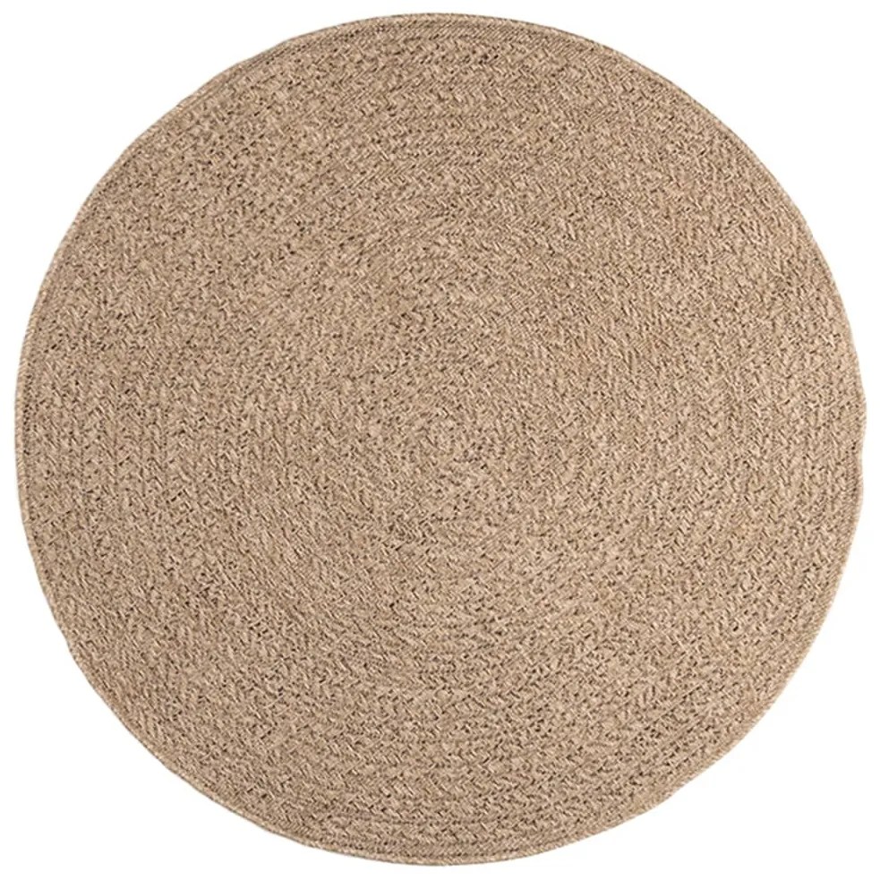 vidaXL Χαλί ZIZUR Όψη Γιούτας Εσωτ. &amp; Εξωτ. Χώρου 120 εκ.