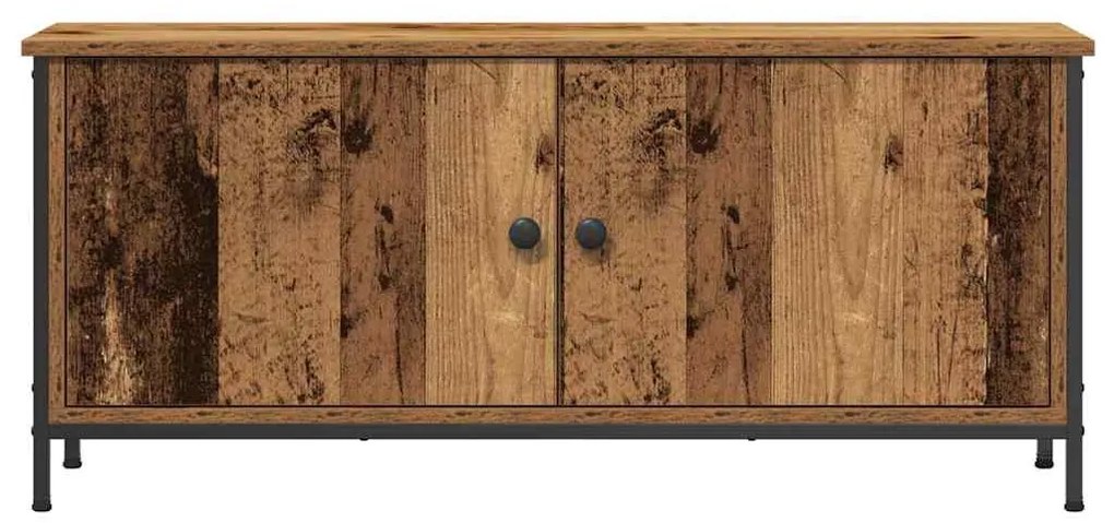 vidaXL Ντουλάπι Τηλεόρασης Παλαιό ξύλο 100 x 35 x 45 εκ.