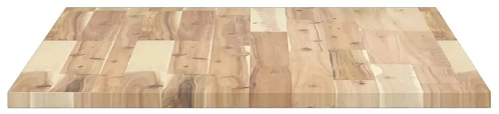 vidaXL Επιφάνεια Γραφείου Ορθογώνια 80x60x2 εκ. Μασίφ Ξύλο Ακακίας