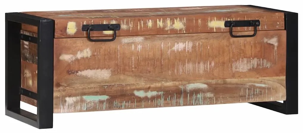 vidaXL Αποθηκευτικές Κάσες 80 x 30 x 30 εκ Μασίφ ανακυκλωμένο ξύλο