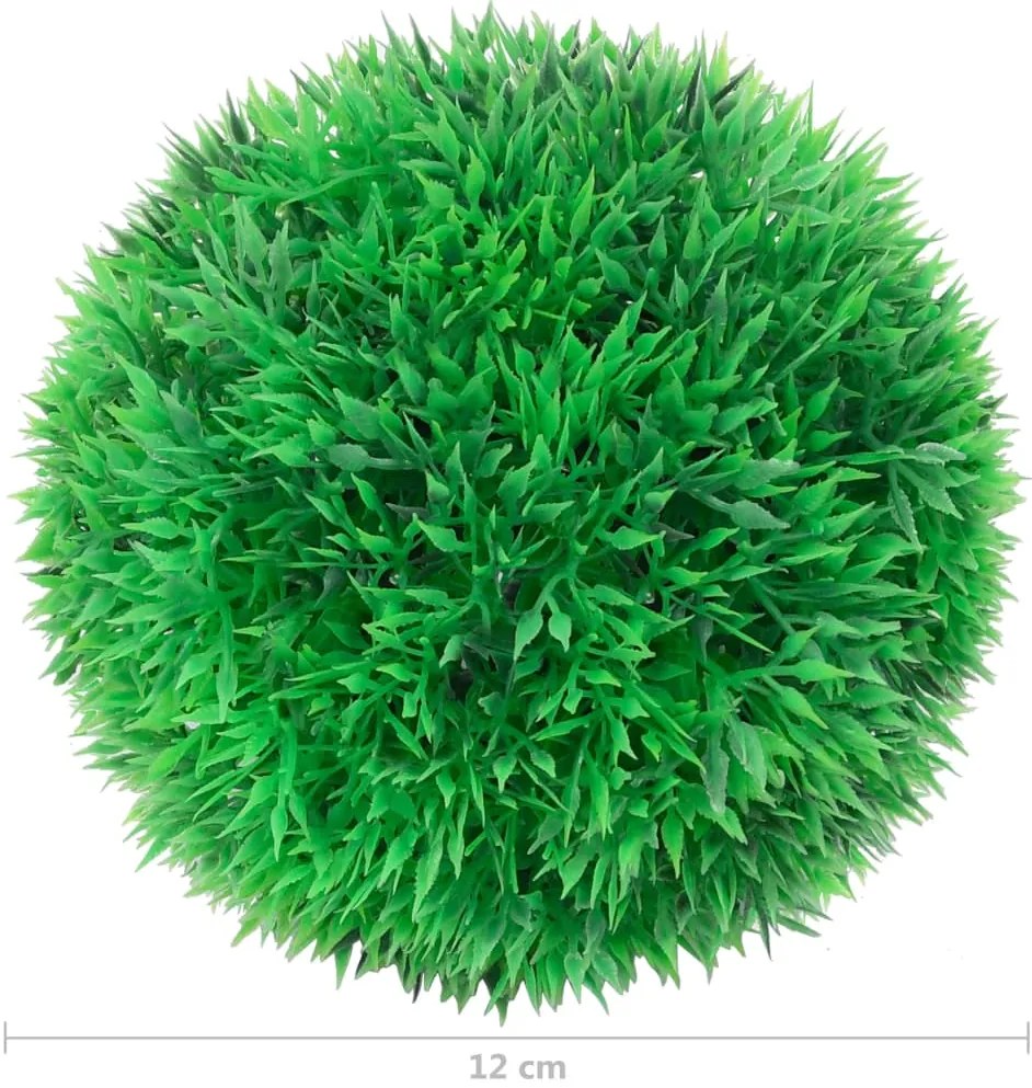 vidaXL Πυξάρι Τεχνητό Σχήμα Μπάλας 4 τεμ. 12 εκ.