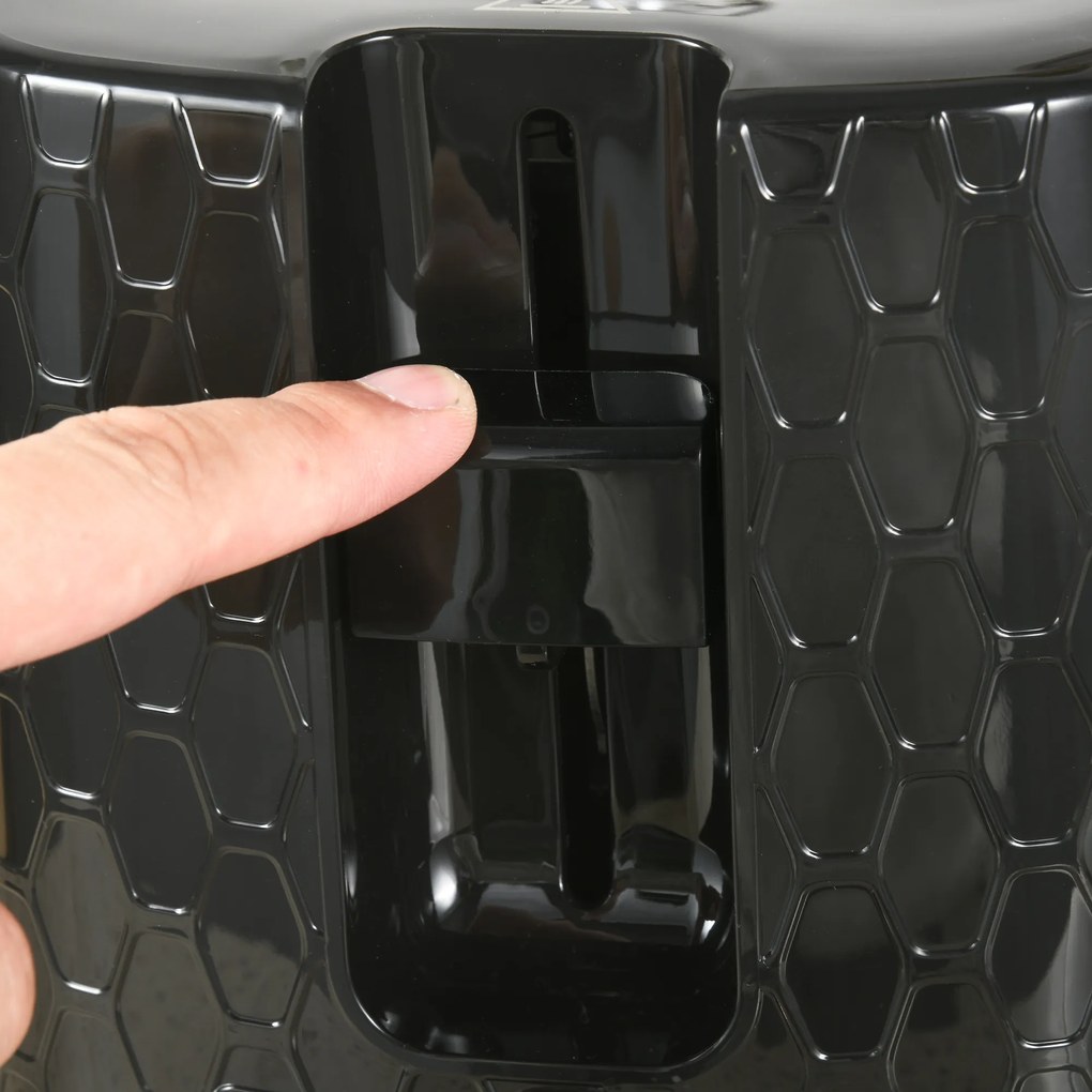 HOMCOM Σετ βραστήρα και τοστιέρας, 1,7 L, διάφορες λειτουργίες, οθόνες LED, μαύρο