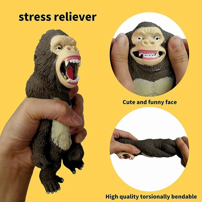 Παιχνίδι αντιστρές γορίλας - Anti-stress squishy gorilla
