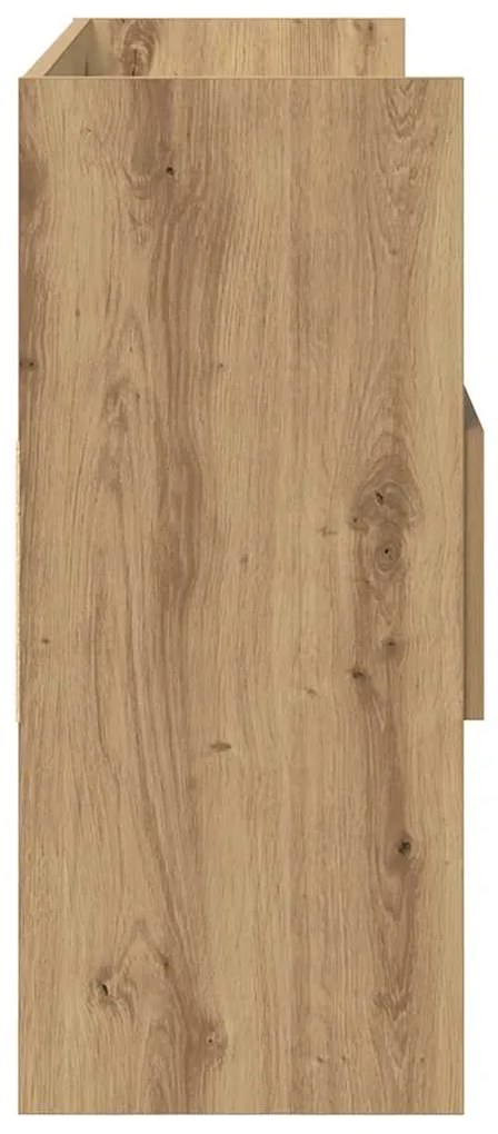 vidaXL Sideboard Artisan Oak 105x30x70 cm Κατασκευασμένο ξύλο