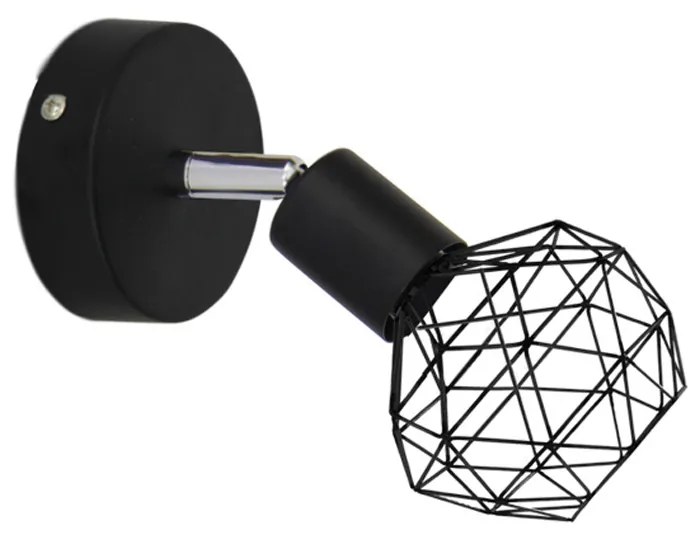 Σποτ Μονόφωτο Aca Aladdin MC15611B Black