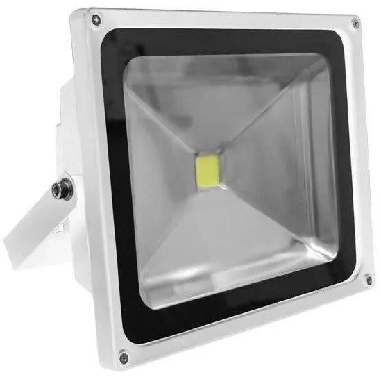 Προβολέας LED 50W αλουμινίου σε λευκό, γκρι &amp; ανθρακί Lumen-3-050110-Λευκό 3-050110