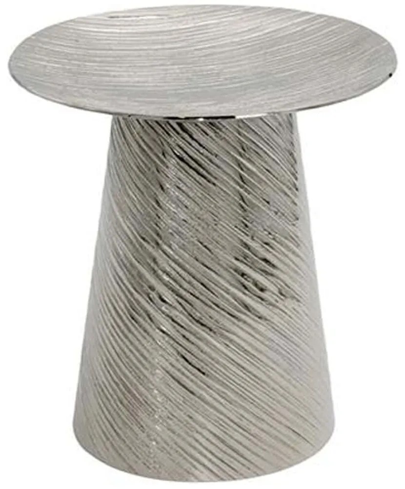 Κηροπήγιο 941-124-058 15x17cm Silver Μέταλλο