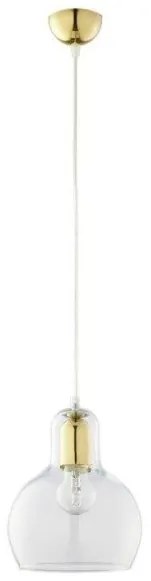 Κρεμαστό Φωτιστικό Οροφής Mango με γυαλί Φ18 TK Lighting-1002-Διάφανο 1002