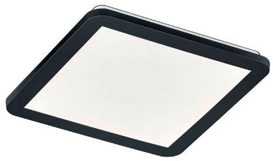 Φωτιστικό Οροφής - Πλαφονιέρα Camillus R62931832 18W Led 30x30x3cm Black Mat RL Lighting Plastic