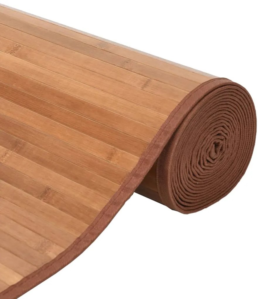 vidaXL Χαλί Ορθογώνιο Φυσικό 70 x 200 εκ. Μπαμπού