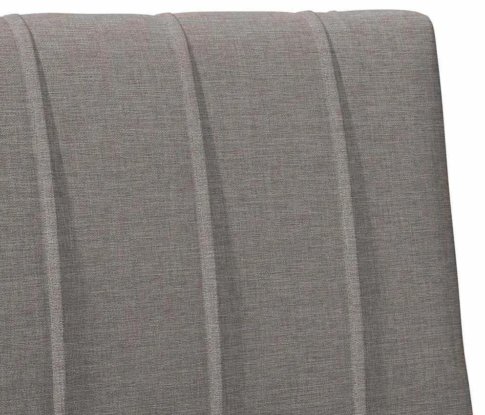 vidaXL Ταπετσαρισμένο κεφαλάρι Taupe 100 cm Στερεά ξυλεία πεύκου