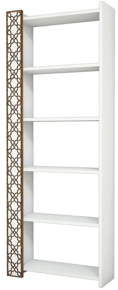 Βιβλιοθήκη City 845HCT3605 64,6x24,2x170cm White