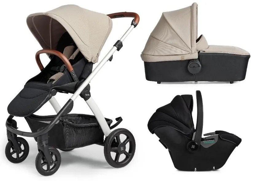 Καρότσι και PortBebe Σύστημα μεταφοράς (6τμχ) Silver Cross Tide Stone