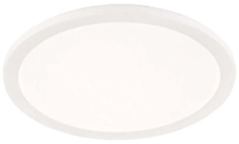 Φωτιστικό Οροφής - Πλαφονιέρα Camillus R62922401 24W Led Φ40cm 3cm White RL Lighting Πλαστικό